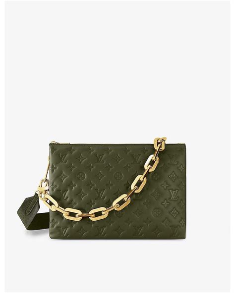 louis vuitton coussin bag green|louis vuitton fuzzy bag.